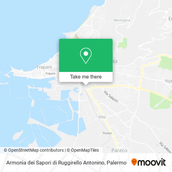 Armonia dei Sapori di Ruggirello Antonino map