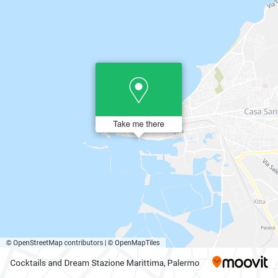 Cocktails and Dream Stazione Marittima map