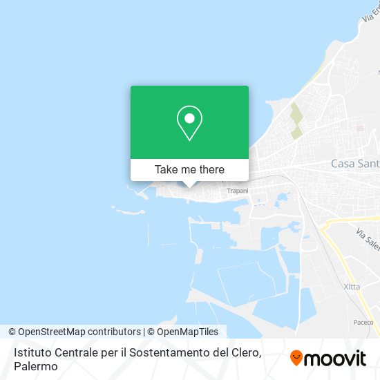 Istituto Centrale per il Sostentamento del Clero map