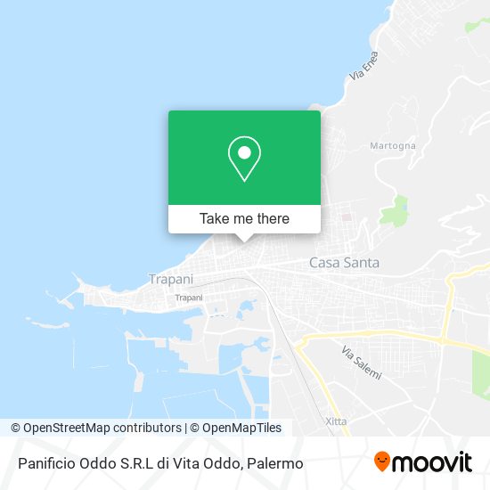 Panificio Oddo S.R.L di Vita Oddo map