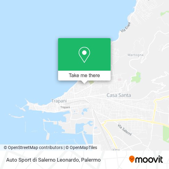 Auto Sport di Salerno Leonardo map
