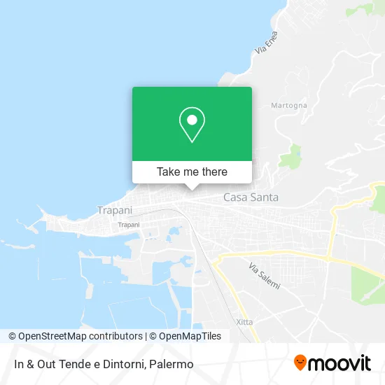 In & Out Curtains and More map