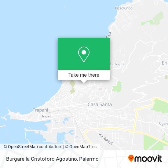 Burgarella Cristoforo Agostino map