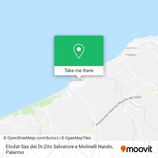 Elodat Sas dei Dr.Zito Salvatore e Molinelli Nando map