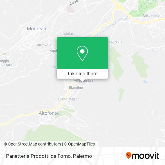 Panetteria Prodotti da Forno map