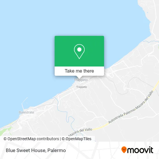 Blue Sweet House map