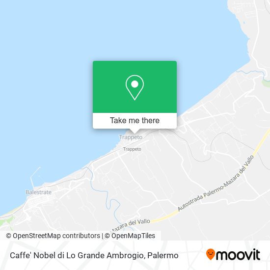 Caffe' Nobel di Lo Grande Ambrogio map