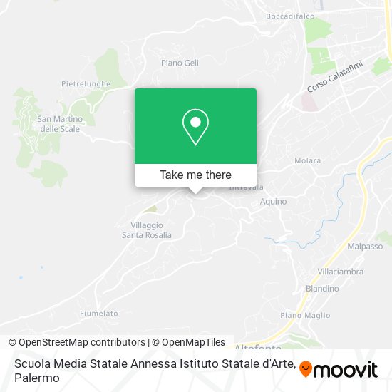 Scuola Media Statale Annessa Istituto Statale d'Arte map
