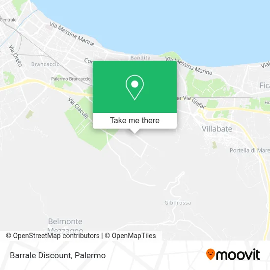 Barrale Discount map
