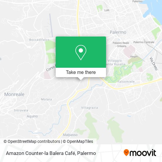 Amazon Counter-la Balera Café map