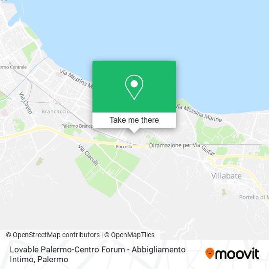 Lovable Palermo-Centro Forum - Abbigliamento Intimo map