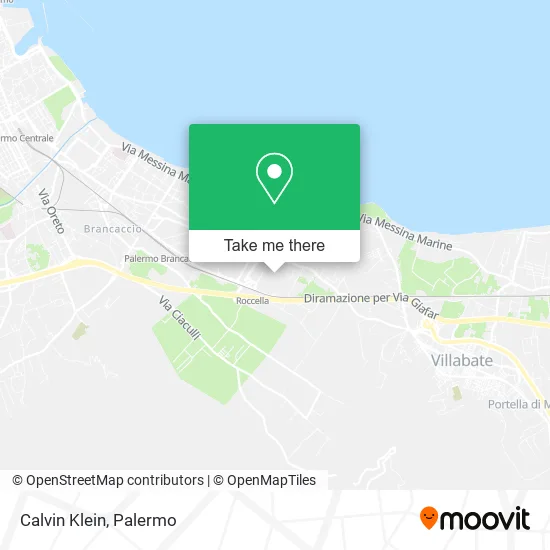 Calvin Klein map