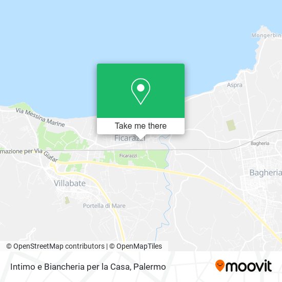 Intimo e Biancheria per la Casa map