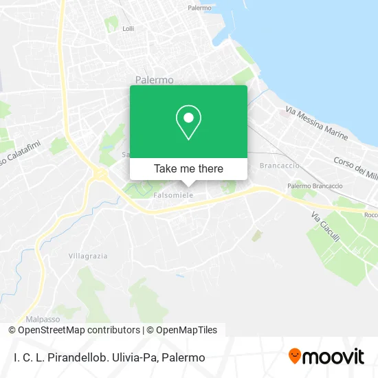 I. C. L. Pirandellob. Ulivia-Pa map