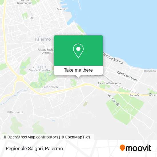 Salgari Regional map