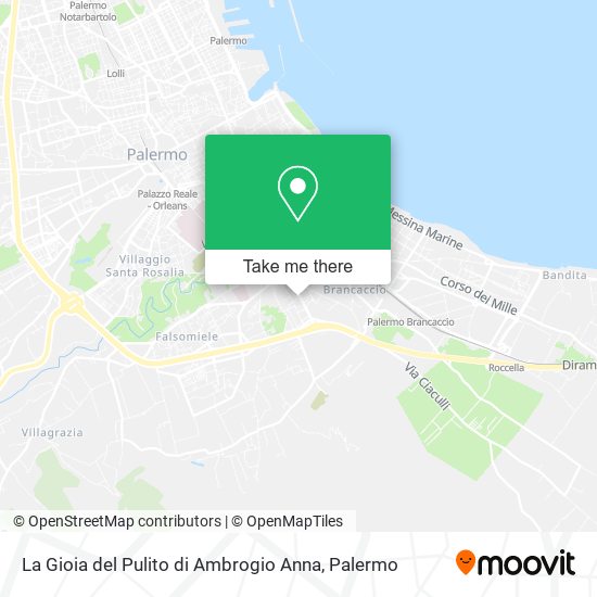 La Gioia del Pulito di Ambrogio Anna map