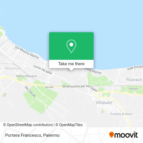 Portera Francesco map