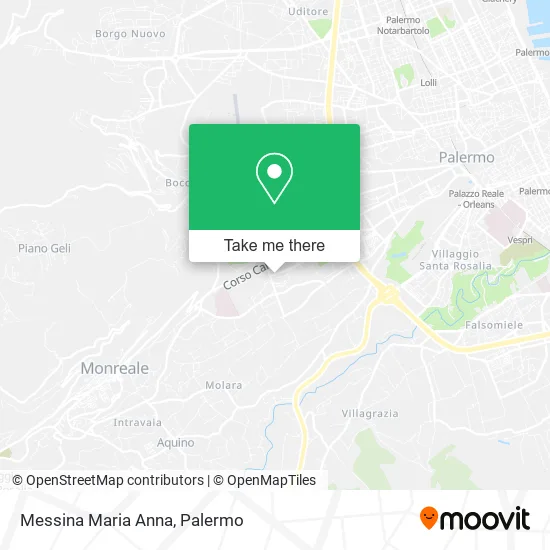 Maria Anna Messina map