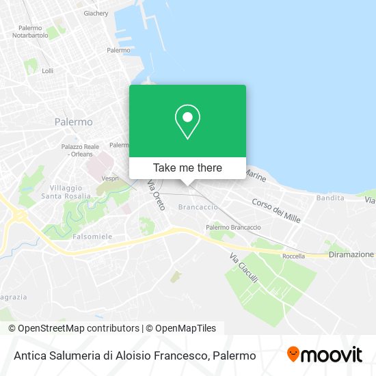 Antica Salumeria di Aloisio Francesco map