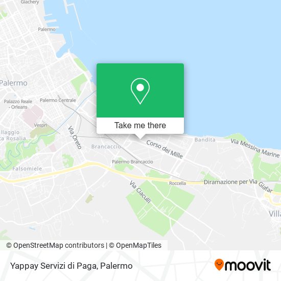 Yappay Servizi di Paga map
