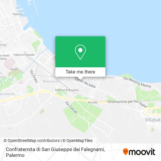 Confraternita di San Giuseppe dei Falegnami map
