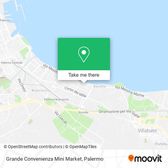 Grande Convenienza Mini Market map