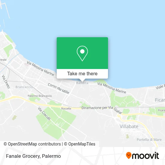 Fanale Grocery map
