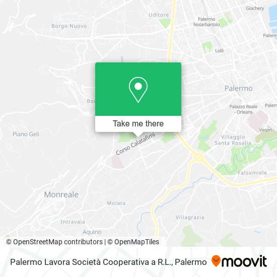 Palermo Lavora Società Cooperativa a R.L. map