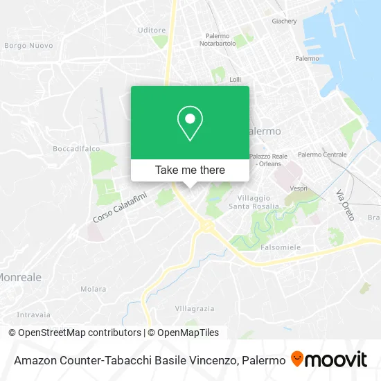 Amazon Counter-Tabacchi Basile Vincenzo map