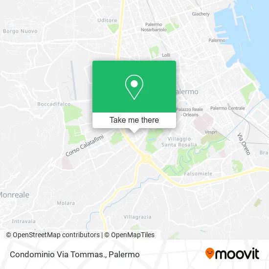 Condominium Tommas Street map