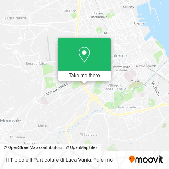 Il Tipico e il Particolare by Luca Vania map