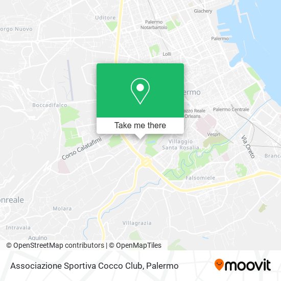 Associazione Sportiva Cocco Club map