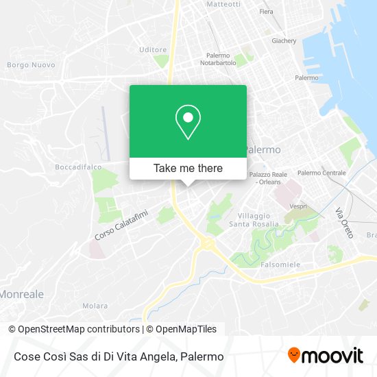 Cose Così Sas di Di Vita Angela map