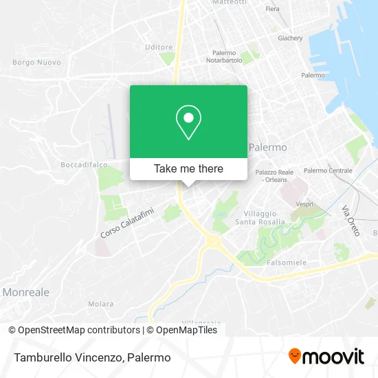 Tamburello Vincenzo map
