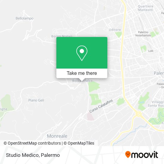 Studio Medico map