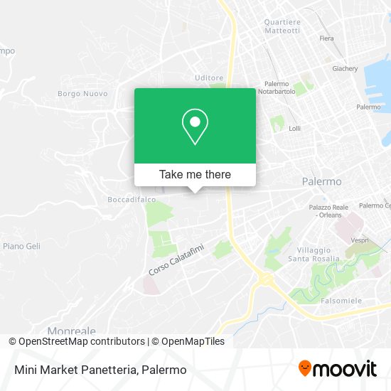 Mini Market Panetteria map