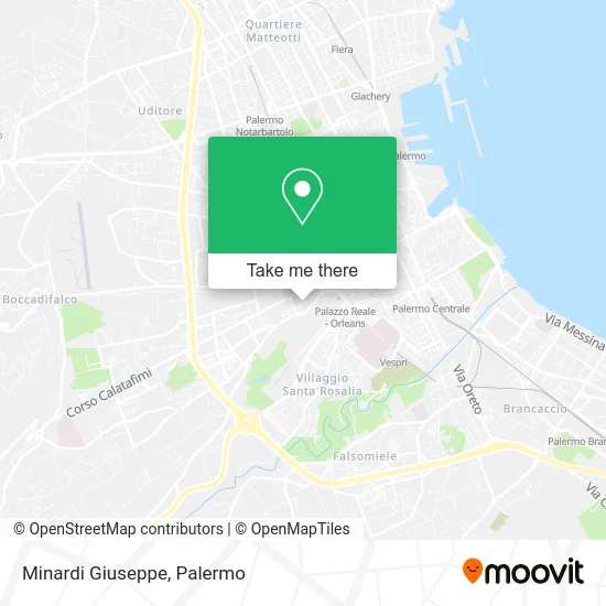 Minardi Giuseppe map