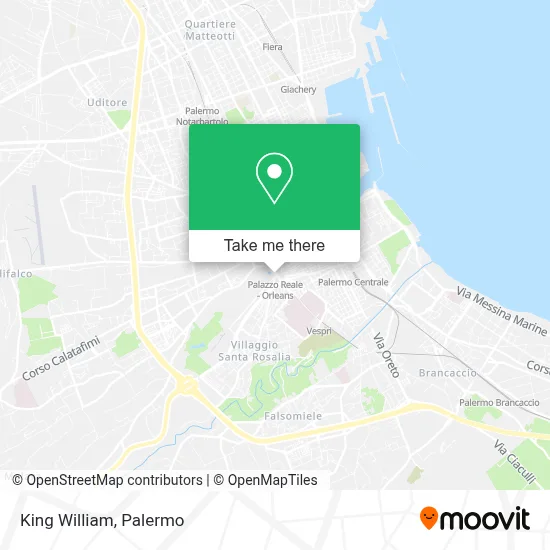 King William map