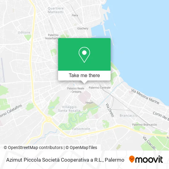 Azimut Piccola Società Cooperativa a R.L. map