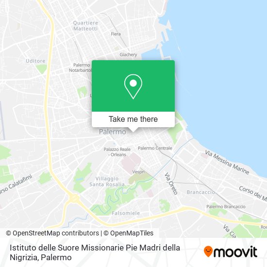 Istituto delle Suore Missionarie Pie Madri della Nigrizia map