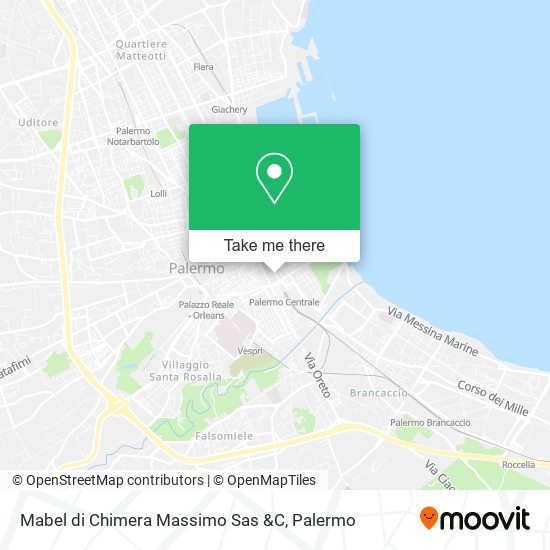 Mabel di Chimera Massimo Sas &C map