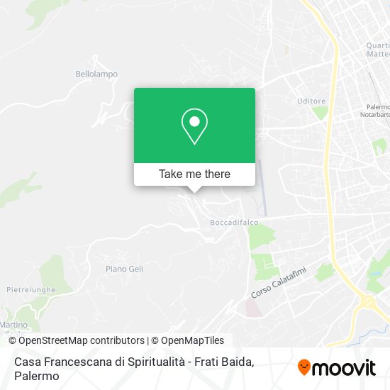 Casa Francescana di Spiritualità - Frati Baida map
