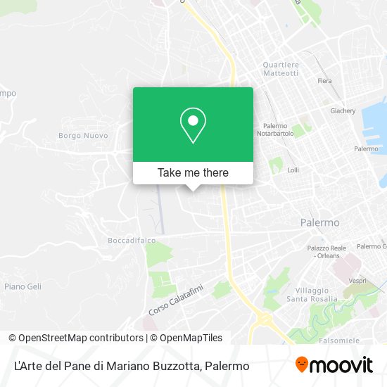 L'Arte del Pane di Mariano Buzzotta map
