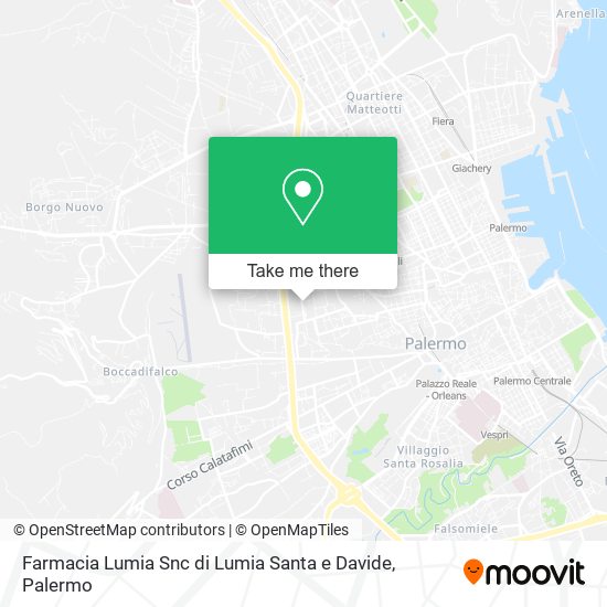 Farmacia Lumia Snc di Lumia Santa e Davide map
