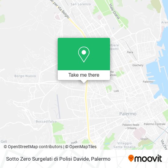 Sotto Zero Surgelati di Polisi Davide map