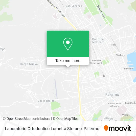 Orthodontic Laboratory Lumetta Stefano map