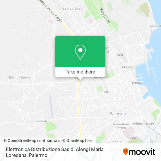 Elettronica Distribuzione Sas di Alongi Maria Loredana map