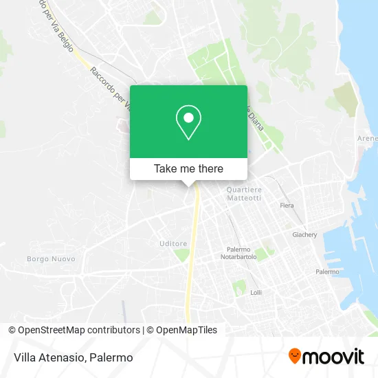 Villa Atenasio map