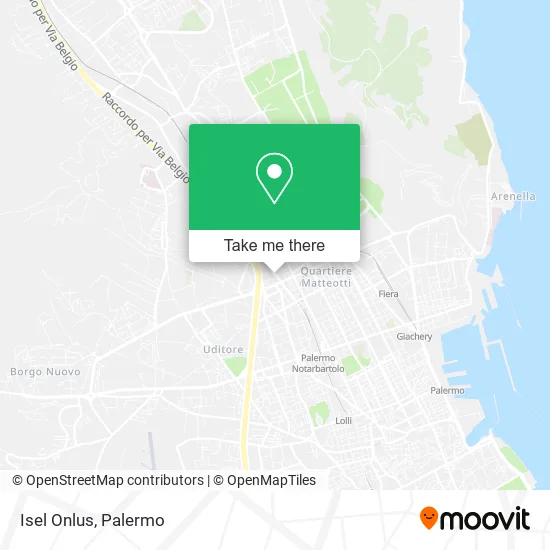 Isel Onlus map