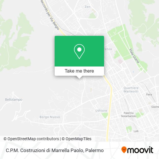 C.P.M. Costruzioni di Marrella Paolo map